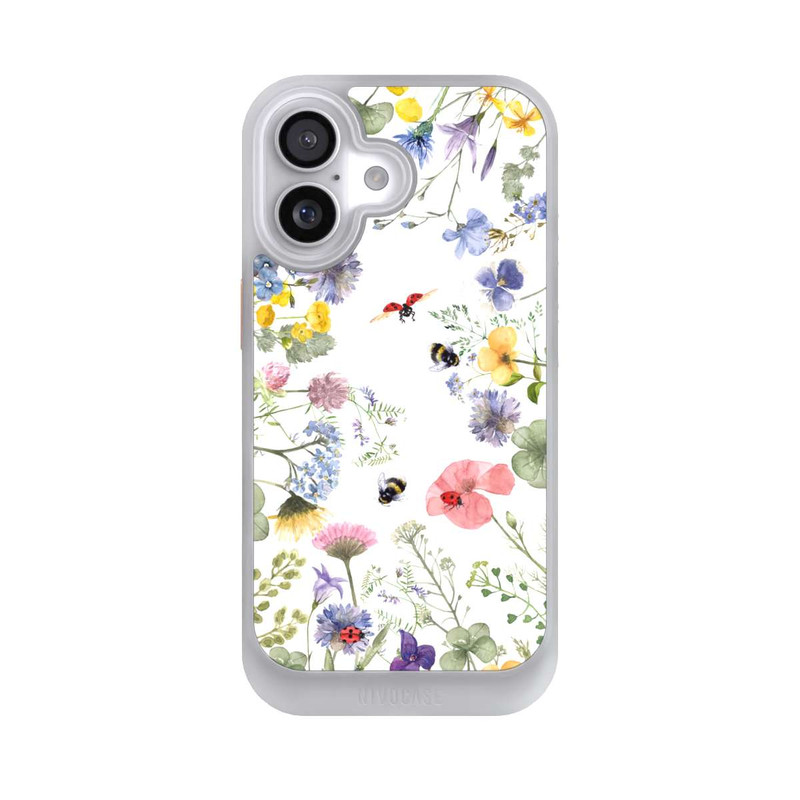 iPhone 17 NIVOcore Colourful Spring Flowers and Bees