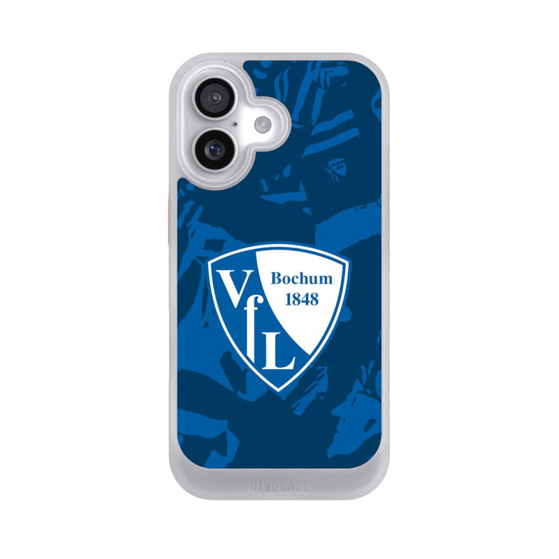 iPhone 17 NIVOcore VfL Bochum Blaues Muster