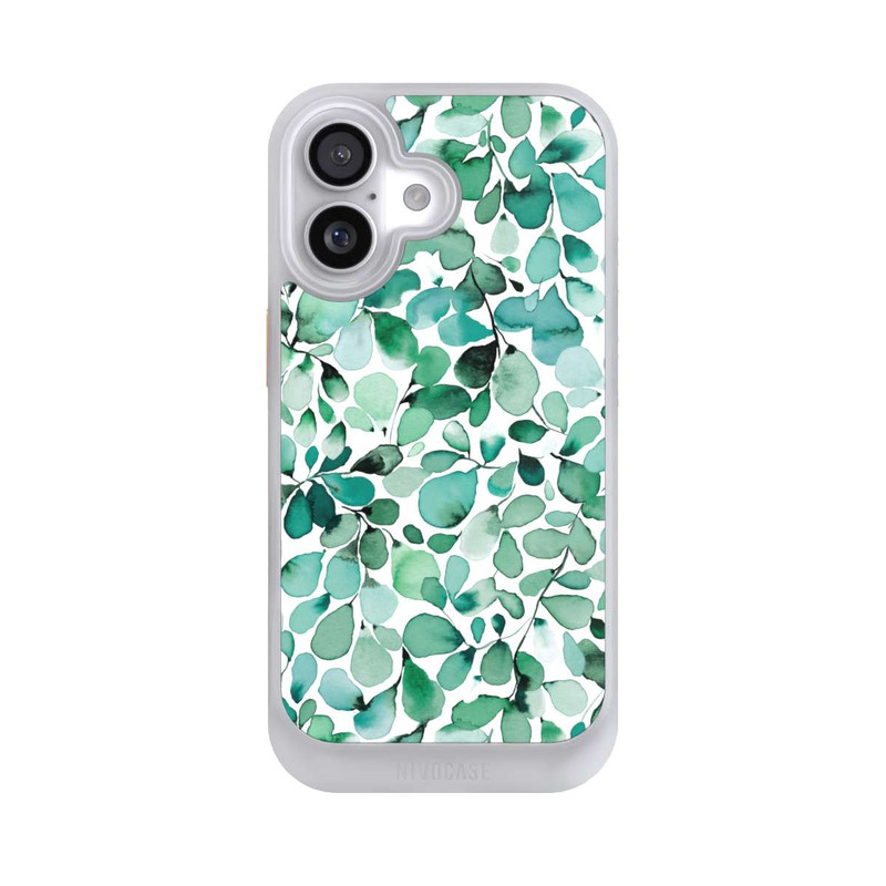 iPhone 17 NIVOcore Aquarellmuster Blätter