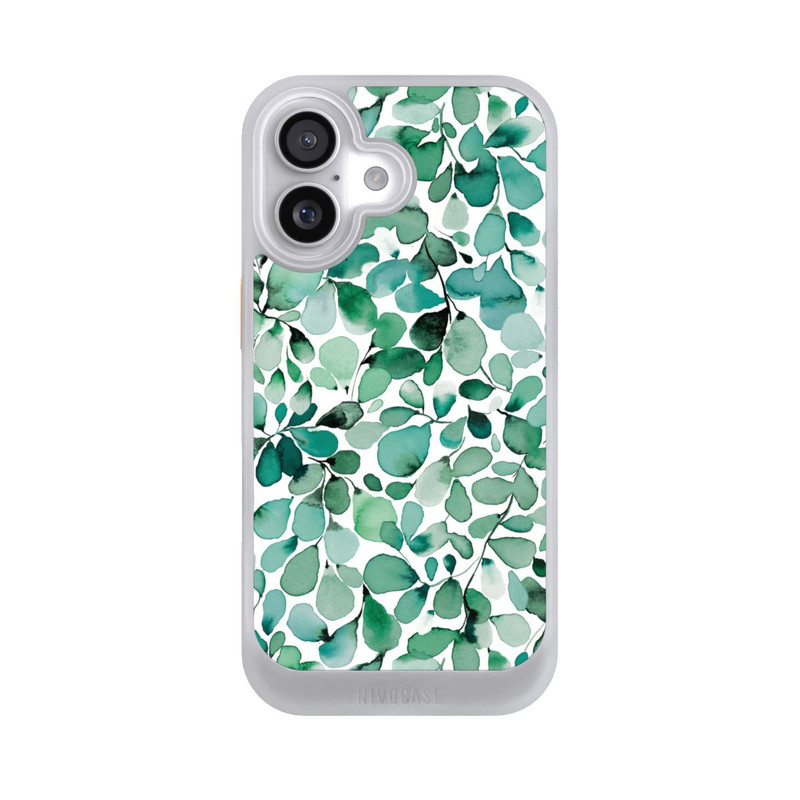 iPhone 17 NIVOcore Feuilles feuillues à motif aquarelle
