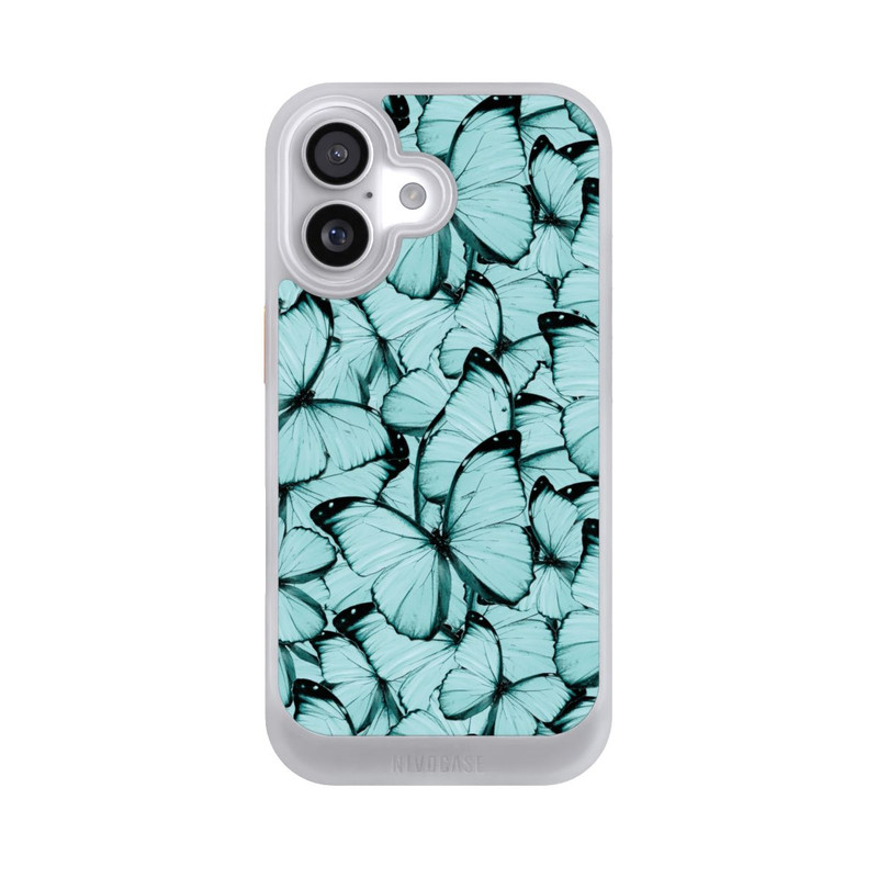 iPhone 17 NIVOcore Teal Butterflies