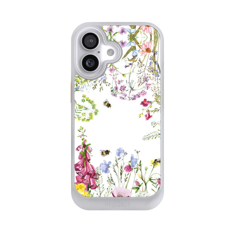 iPhone 17 NIVOcore Summer Meadow Wildflowers Frame