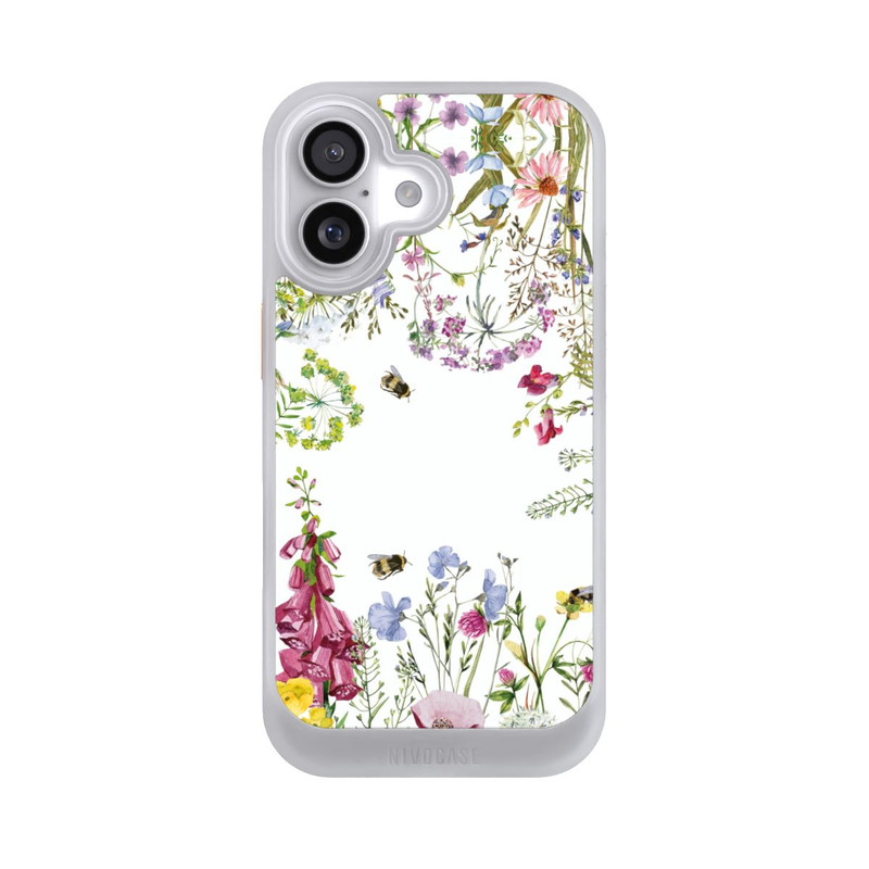 iPhone 17 NIVOcore Sommerwiese Wildblumen Rahmen