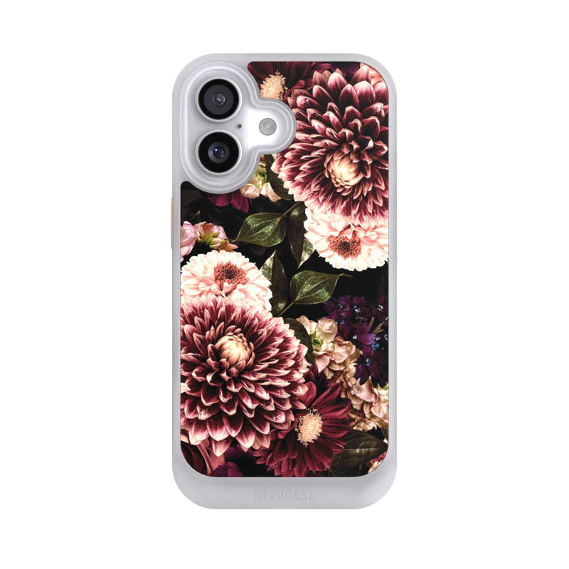 iPhone 17 NIVOcore Wunderschöne rosa Vintage-Blumen
