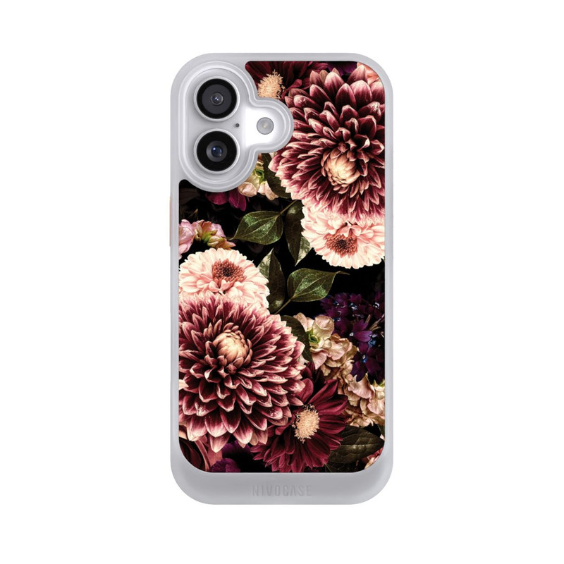 iPhone 17 NIVOcore Beautiful Pink Vintage Flowers