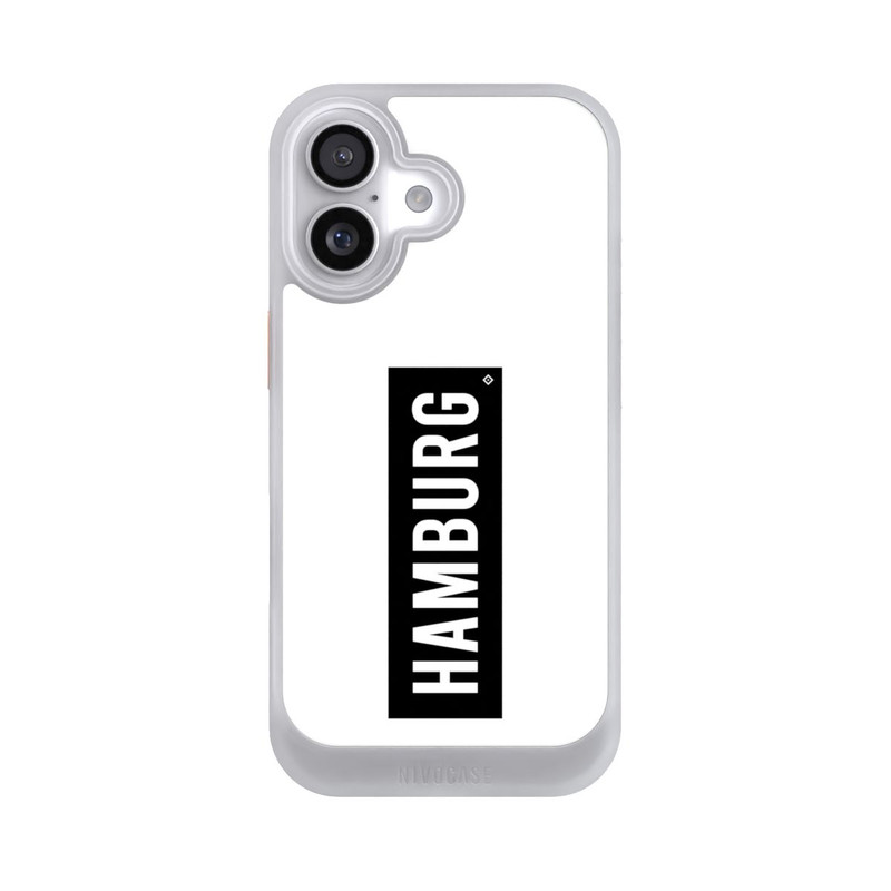 iPhone 17 NIVOcore HSV Hamburg Schwarz Weiss