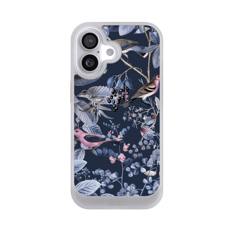 iPhone 17 NIVOcore Birds And Berries Blue