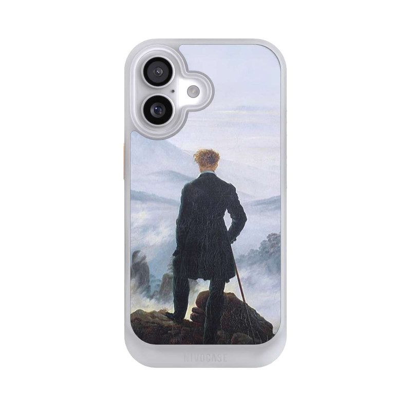 iPhone 17 NIVOcore Le Vagabond au-dessus de la Mer de Brouillard