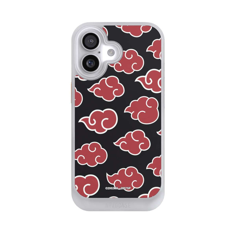 iPhone 17 NIVOcore Akatsuki Pattern Black Big