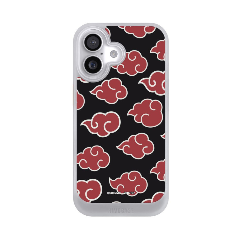 iPhone 17 NIVOcore Akatsuki Pattern Black Big
