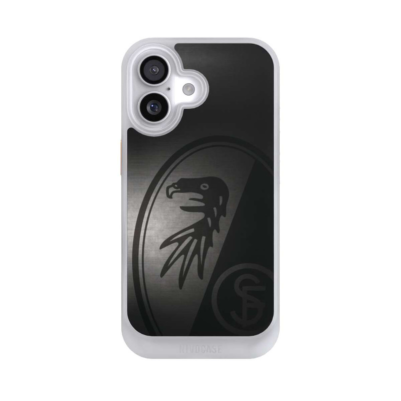 iPhone 17 NIVOcore SC Freiburg Dot Metall Hintergrund