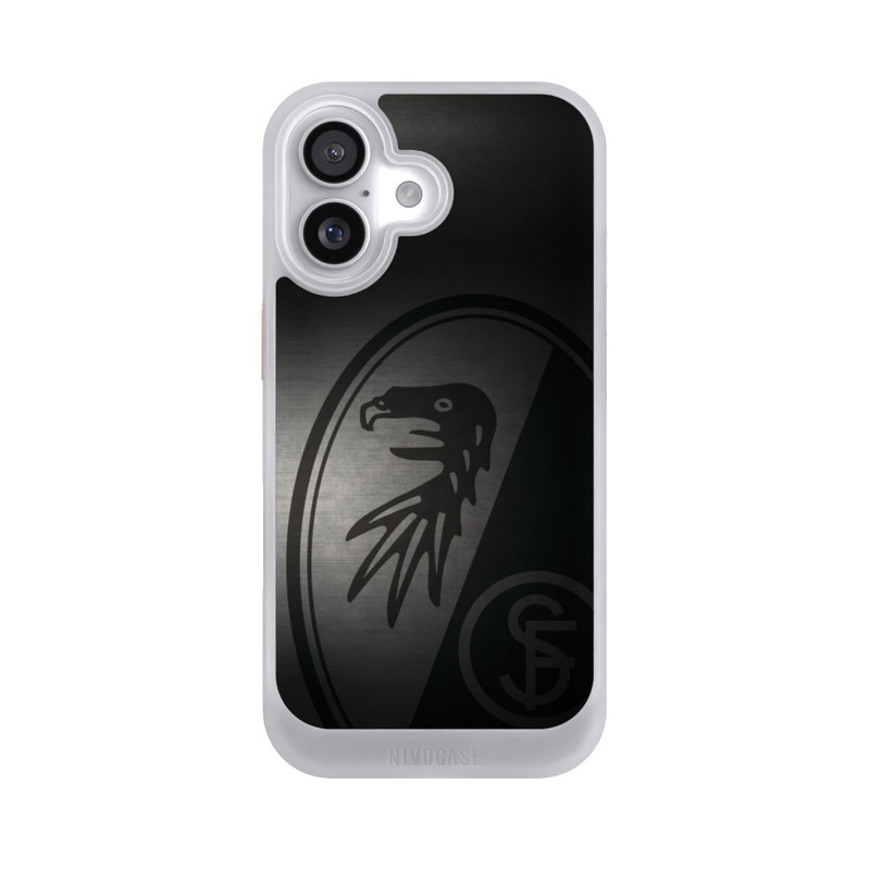 iPhone 17 NIVOcore SC Freiburg Dot Metall Hintergrund