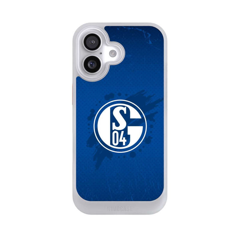 iPhone 17 NIVOcore Schalke 04 Farbe Fleck Blau