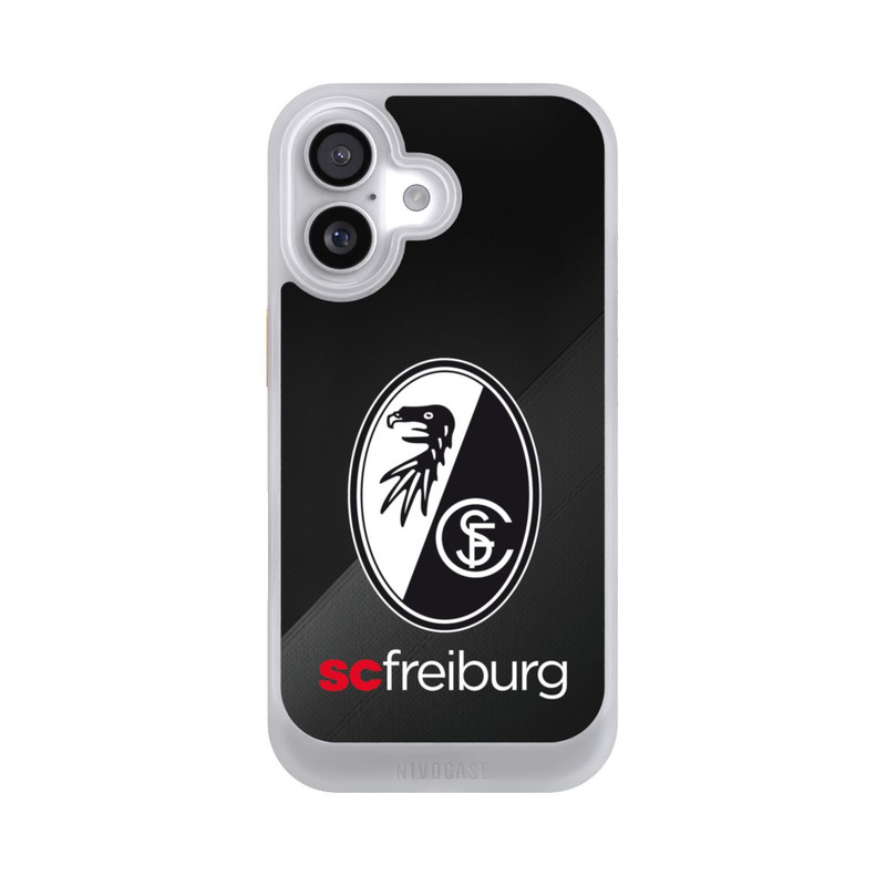iPhone 17 NIVOcore Zwei Texturen mit dem Schriftzug SC Freiburg