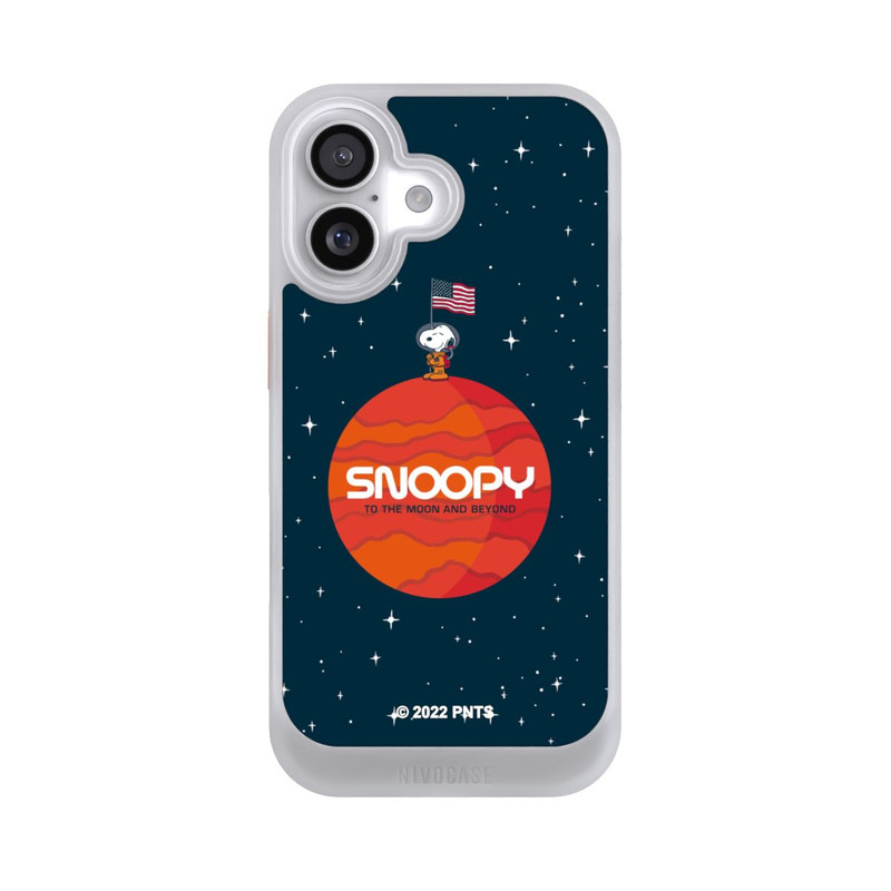 iPhone 17 NIVOcore Snoopy Space Traveller Orange