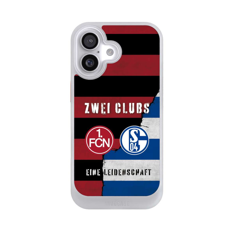 iPhone 17 NIVOcore Fanfreundschaft Nürnberg x Schalke 