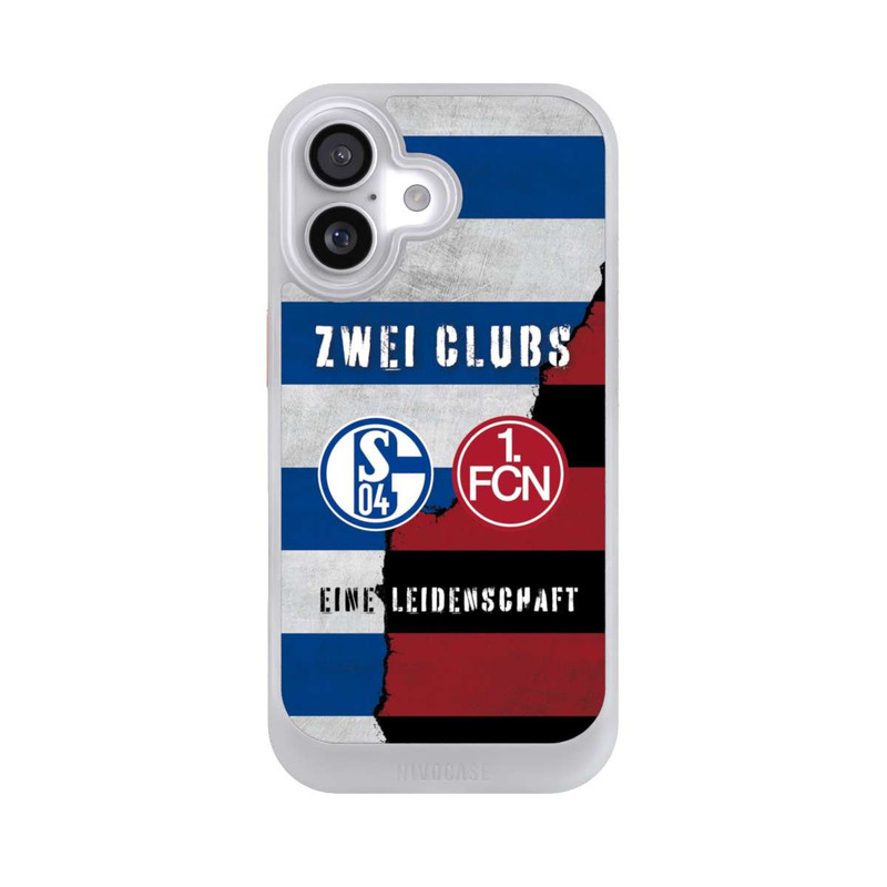 iPhone 17 NIVOcore Fanfreundschaft Schalke x Nürnberg