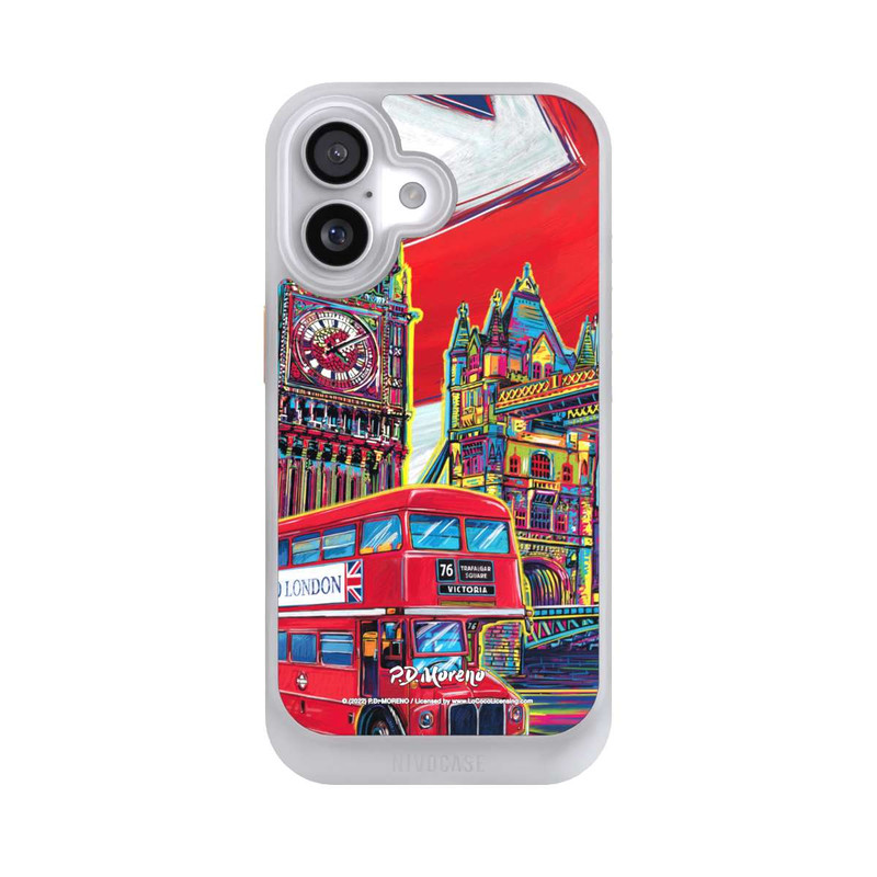 iPhone 17 NIVOcore London City Art By P.D. Moreno