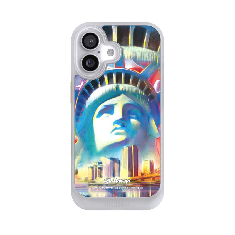 iPhone 17 NIVOcore New York Liberty Art par P.D. Moreno