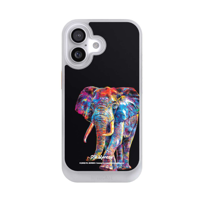 iPhone 17 NIVOcore Elephant Art By P.D. Moreno
