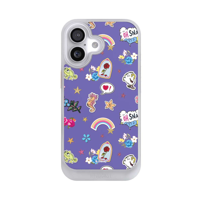 iPhone 17 NIVOcore Princess Pattern Purple Disney Princess