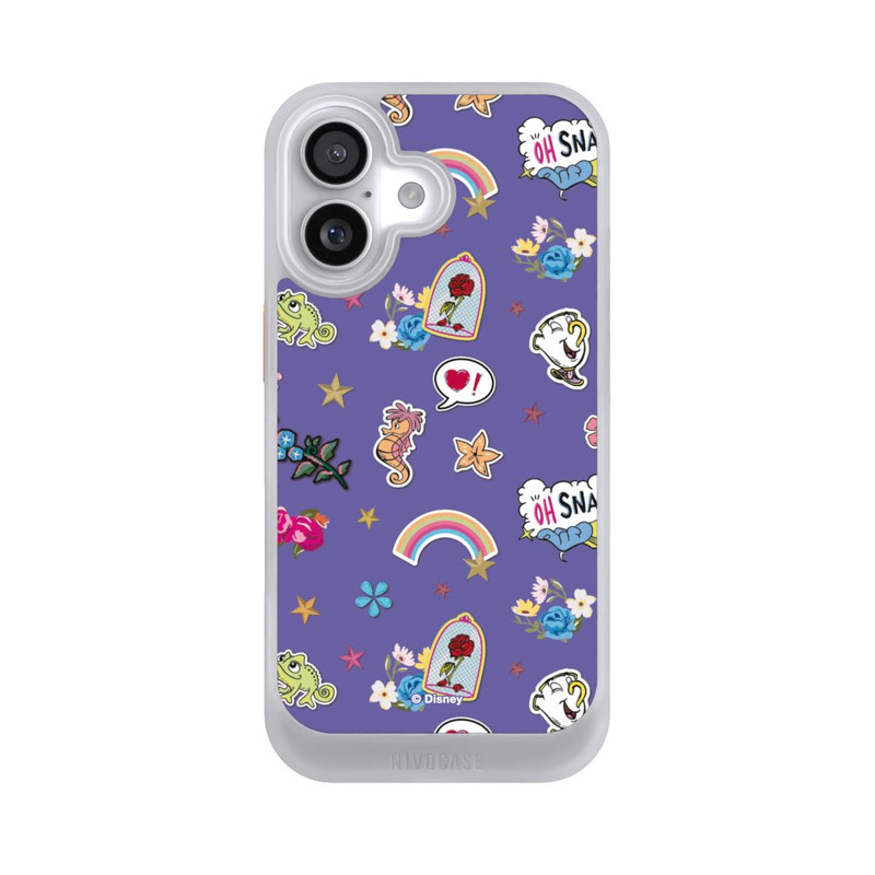 iPhone 17 NIVOcore Princess Pattern Purple Disney Princess
