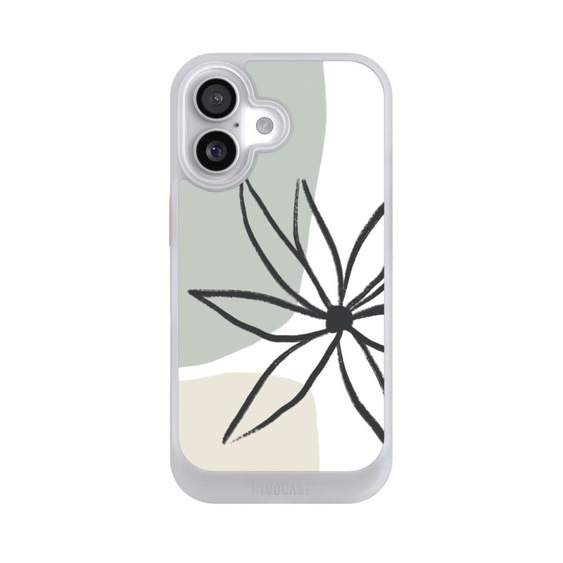 iPhone 17 NIVOcore Blume Minze und Sahne