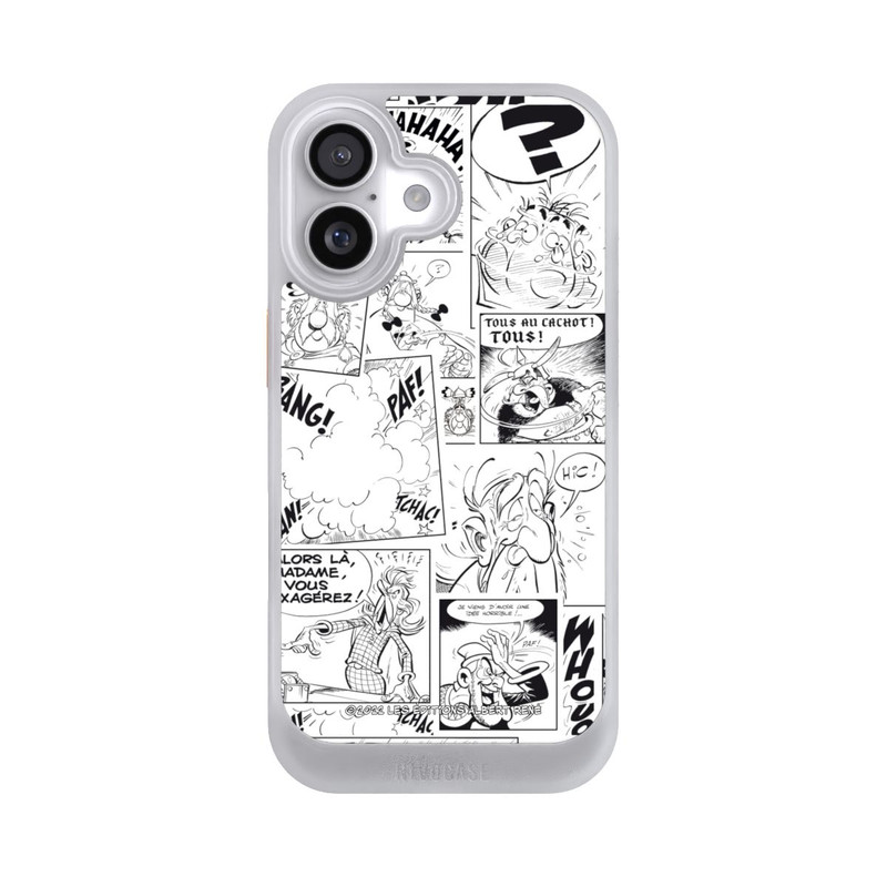 iPhone 17 NIVOcore Asterix Comic Schwarz und Weiß