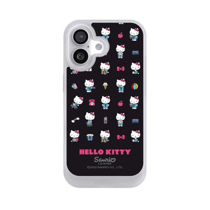 iPhone 17 NIVOcore Hello Kitty 90s Schwarz