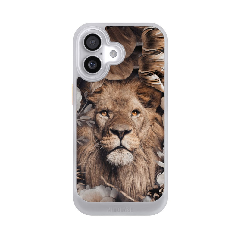 iPhone 17 NIVOcore Lion & Fleurs Beiges
