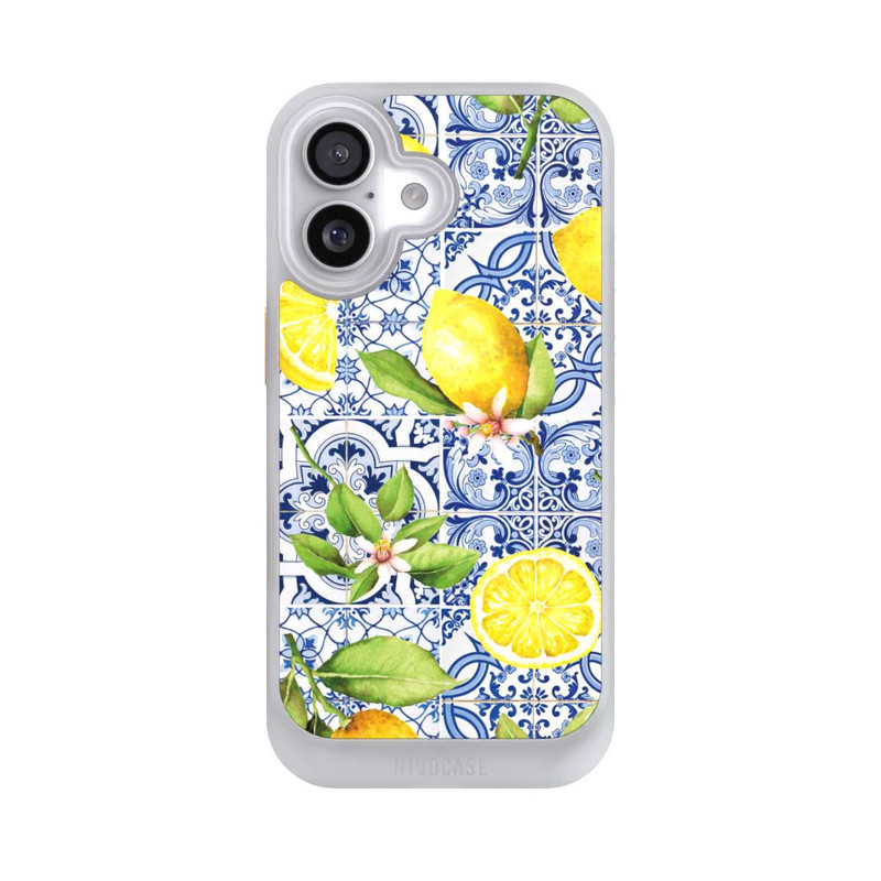 iPhone 17 NIVOcore Griechische Zitronen Muster