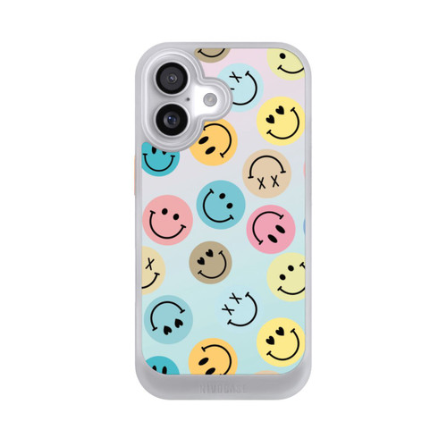 Apple iPhone 17 NIVOcore Smiles Emotes Pattern Colorful