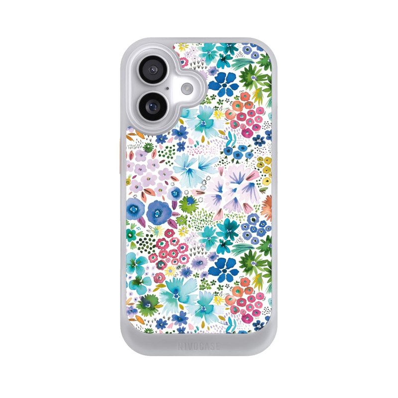iPhone 17 NIVOcore Petites Fleurs de Printemps Bleues