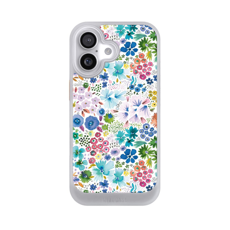 iPhone 17 NIVOcore Petites Fleurs de Printemps Bleues