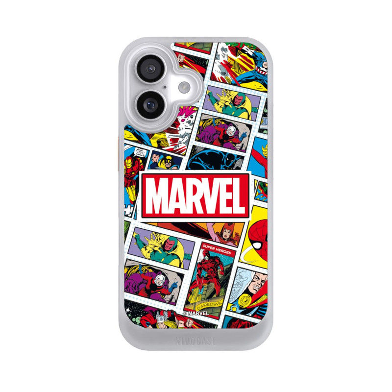 iPhone 17 NIVOcore Marvel Comic Pattern