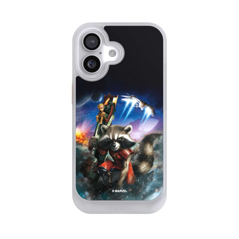 iPhone 17 NIVOcore Rocket & Baby Groot Guardians Of The Galaxy