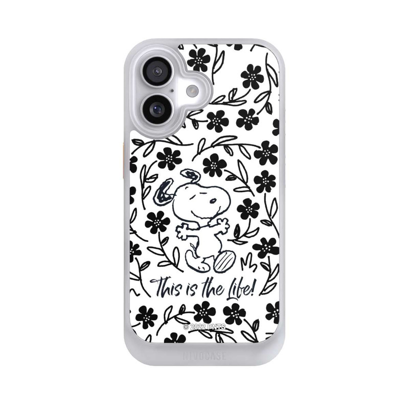 iPhone 17 NIVOcore Snoopy schwarz und weiß This Is The Life