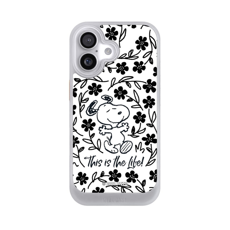 iPhone 17 NIVOcore Snoopy Black and White This Is The Life