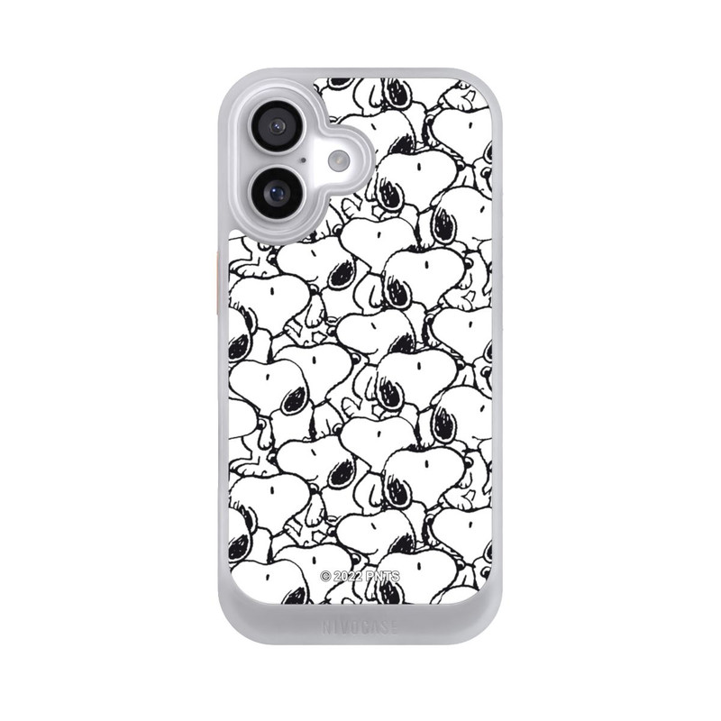iPhone 17 NIVOcore Snoopy Pattern Black And White