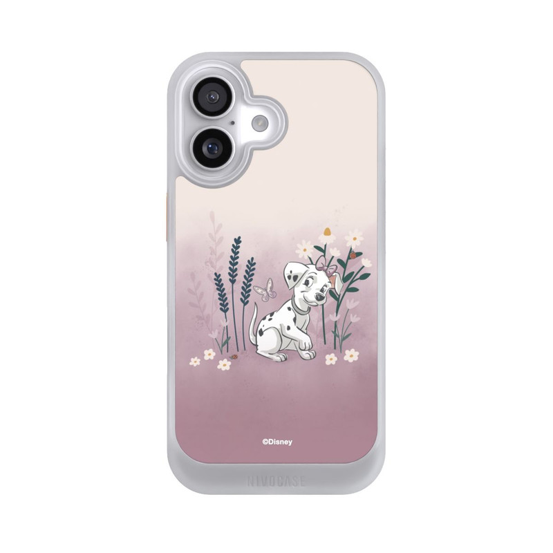 iPhone 17 NIVOcore Les 101 Dalmatiens avec des fleurs