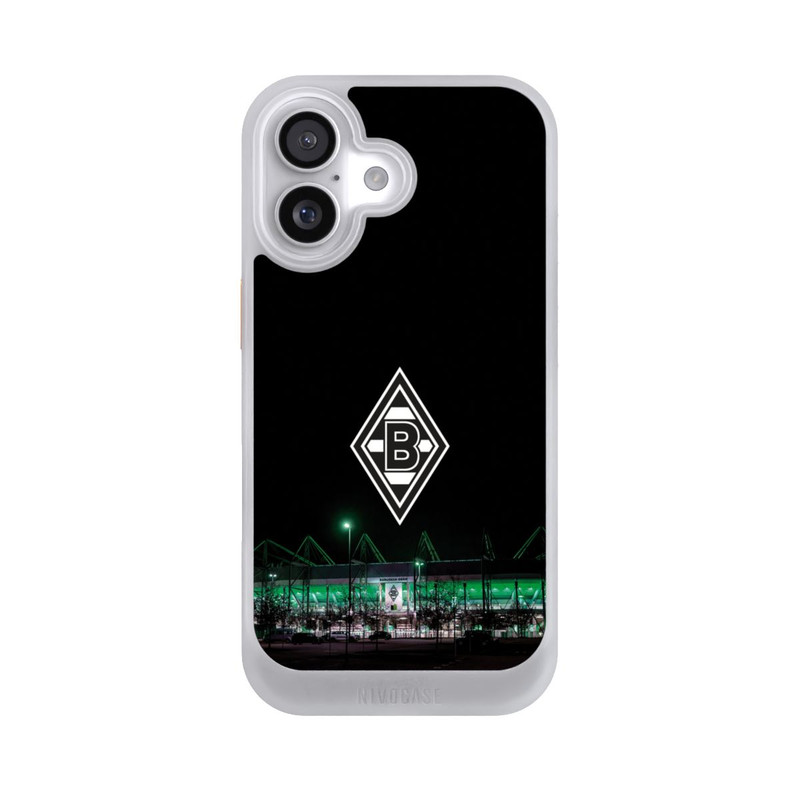 iPhone 17 NIVOcore Borussia-Park bei Nacht