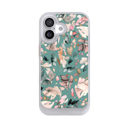  NIVOcore Abstrakte Blumenblätter grün