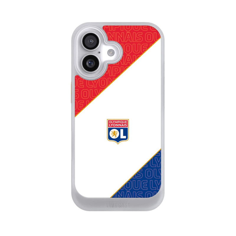 iPhone 17 NIVOcore Logo OL rouge et bleu
