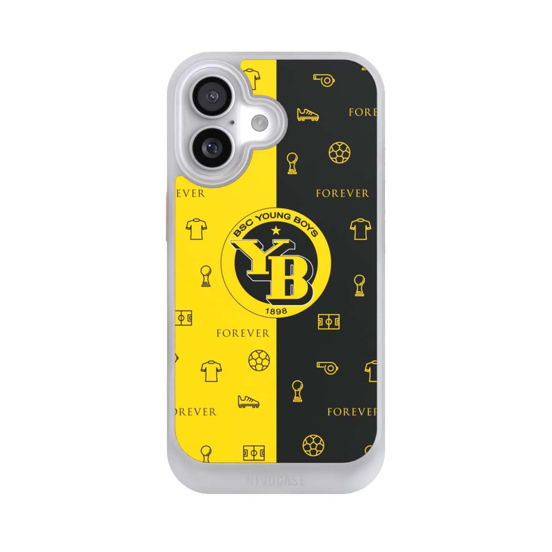 iPhone 17 NIVOcore BSC YB Gelb Schwarz Muster