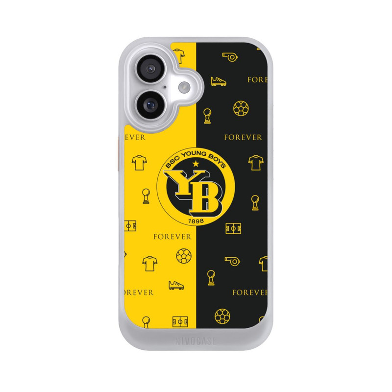 iPhone 17 NIVOcore BSC YB Jaune Noir Motif