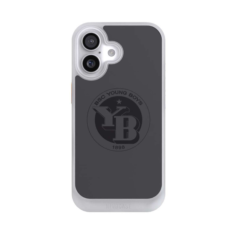 iPhone 17 NIVOcore BSC YB Logo Grau