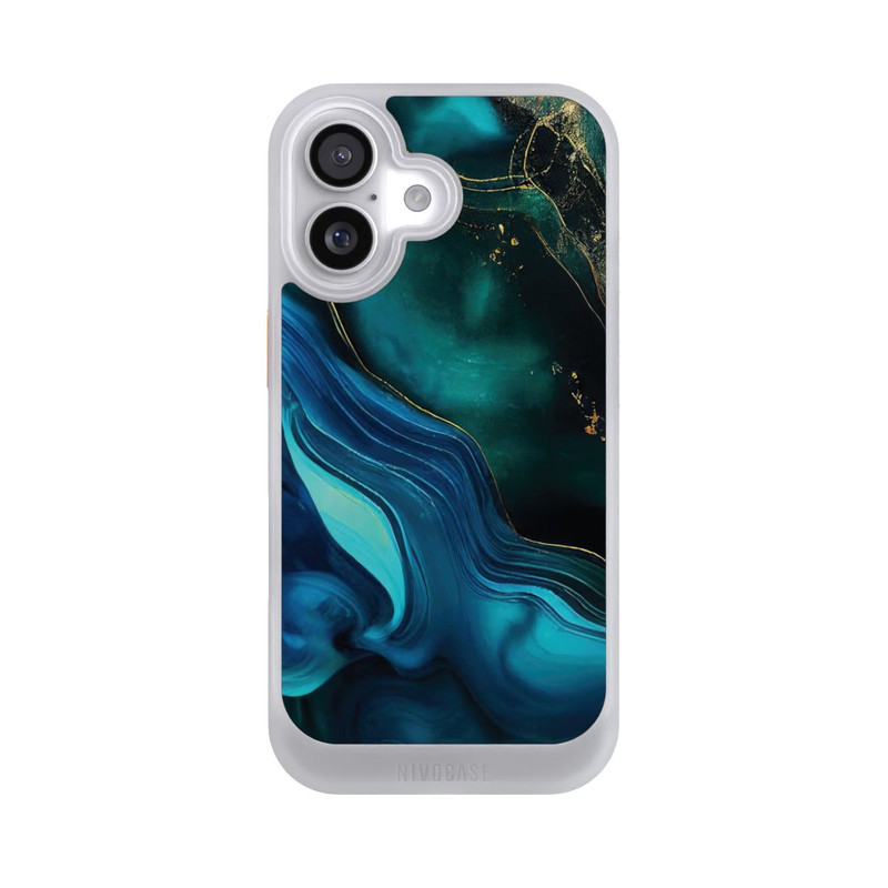 iPhone 17 NIVOcore Blue Gold Ink with AI