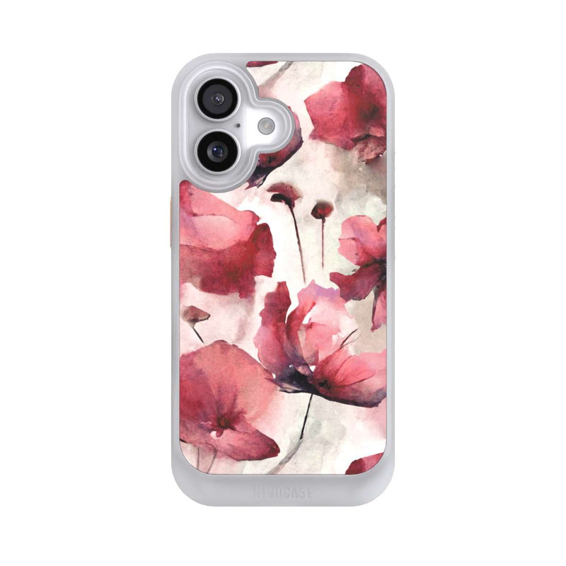iPhone 17 NIVOcore Wilde Mohnblumen
