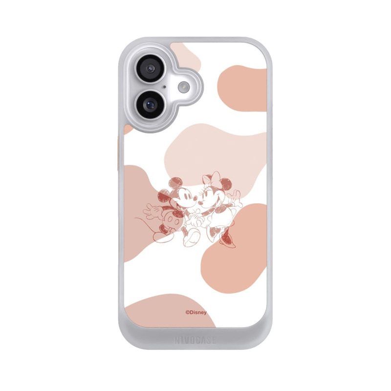 iPhone 17 NIVOcore Mickey et Minnie se tiennent la main Boho