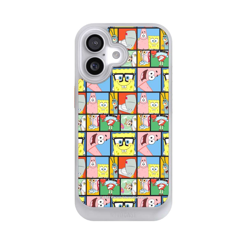 iPhone 17 NIVOcore Motif de mémoire des amis de Bob l'éponge